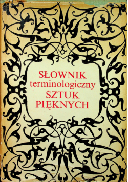 Słownik terminologiczny sztuk pięknych