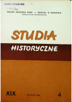 Studia historyczne nr 4