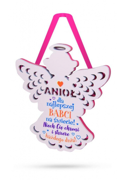 Zawieszka ZOS-003 Anioł dla Babci