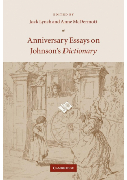 Anniversary Essays on Johnson's Dictionary