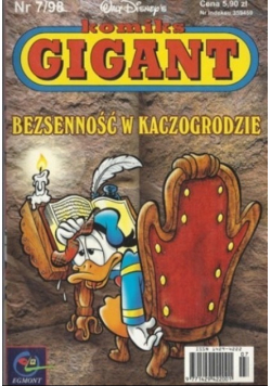 Komiks Gigant Bezsenność w Kaczogrodzie