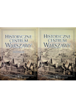 Historyczne centrum Warszawy zestaw 2 książki