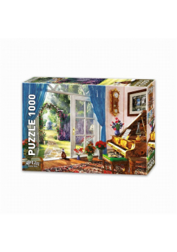 Puzzle 1000 Pokój z widokiem na altankę