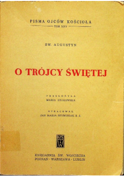 O trójcy Świętej