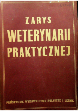 Zarys Weterynarii Praktycznej