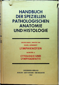Handbuch der Spieziellen Pathologischen Anatomie und Histologie