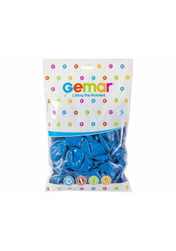 Balony pastelowe niebieskie 100szt