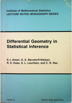 Differential geometry in statistical inference