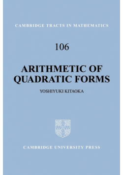 Arithmetic of Quadratic Forms