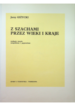 Z szachami przez wieki i kraje