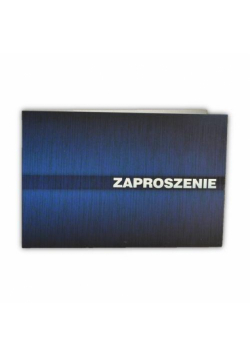 Zaproszenie ZT01 (10szt.)