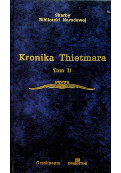 Kronika Thietmara Tom II