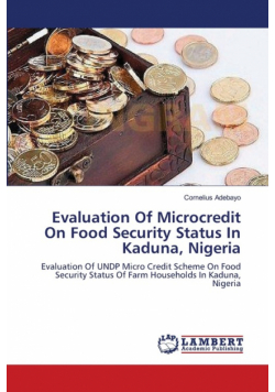 Evaluation Of Microcredit On Food Security Status In Kaduna, Nigeria