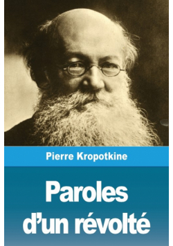 Paroles d'un révolté