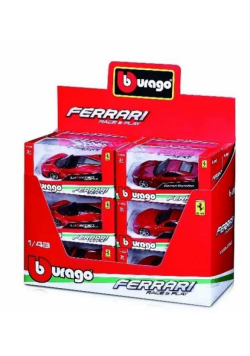 Ferrari różne rodzaje 1:43 BBURAGO