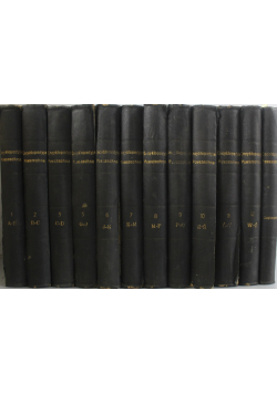 Encyklopedia powszechna 12 tomów ok 1883 r