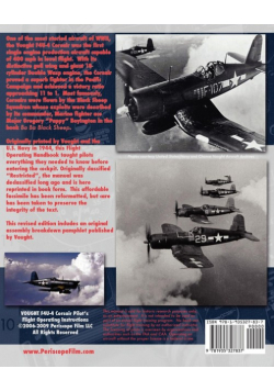 Vought F4U-4 Corsair Pilot's Flight Operating Instructions