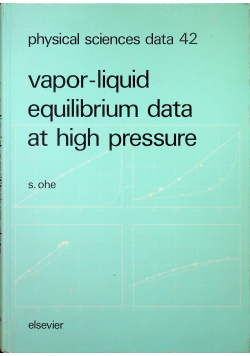 Vapor liquid equilibrium data at high pressure