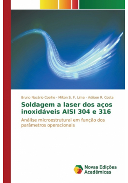 Soldagem a laser dos aços inoxidáveis AISI 304 e 316