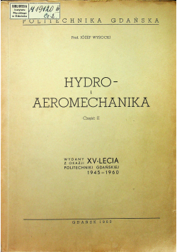 Hydro i aeromechanika część 2