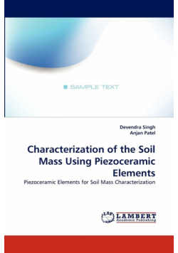 Characterization of the Soil Mass Using Piezoceramic Elements