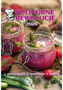 Kalendarz 2024 A3 ścienny Kulinarne Rewolucje
