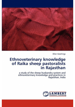 Ethnoveterinary Knowledge of Raika Sheep Pastoralists in Rajasthan