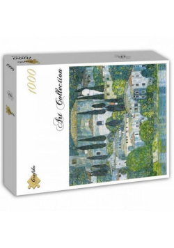 Puzzle 1000 Gustav Klimt, Domy nad rzeką