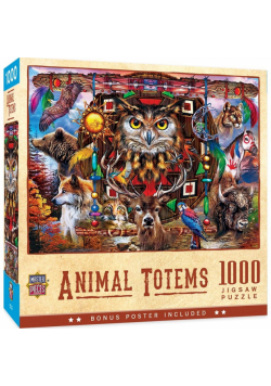 Puzzle 1000 Duch zwierząt