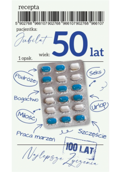 Karnet Urodziny 50 Gift-36