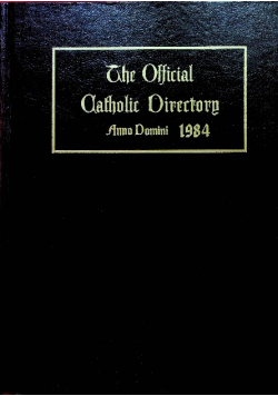 The official Catholic Dirrectory