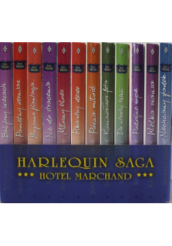 Harlequin Saga Hotel Marchand 12 tomów