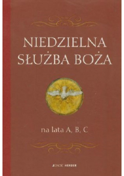 Niedzielna służba Boża na lata A B C