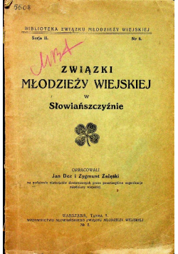 Związki młodzieży wiejskiej w słowiańszczyźnie