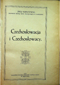 Czechosłowacja i Czechosłowacy  1926 r.