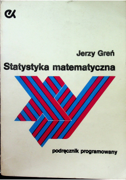 Statystyka matematyczna Podręcznik programowany