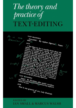 The Theory and Practice of Text-Editing
