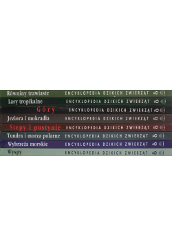 Encyklopedia dzikich zwierząt 8 tomów