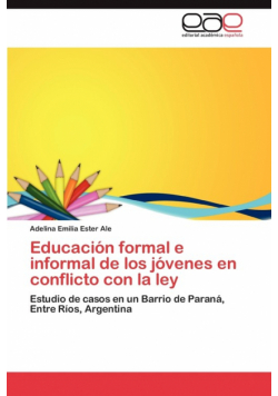 Educación formal e informal de los jóvenes en conflicto con la ley
