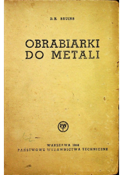 Obrabiarki do metali