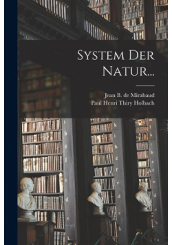 System der Natur...