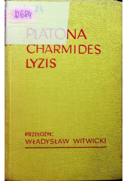 Platona Charmides Lyzis