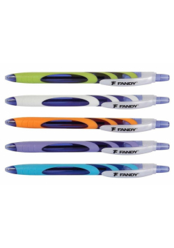 Długopis Blue Wave mix kolorów (50szt)