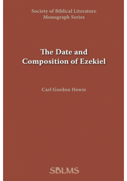 The Date and Composition of Ezekiel