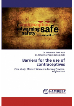 Barriers for the use of contraceptives