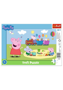 Puzzle 15 Wesoły pociąg TREFL