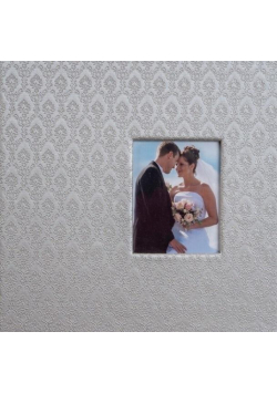 Fotoalbum kieszeniowy szyty KD-46200W Wedd-47 2