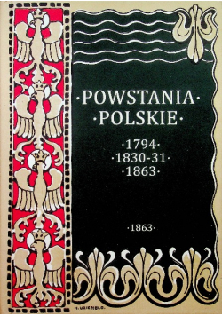 Powstania polskie 1794 1830 - 31 1863