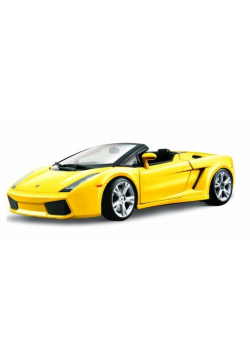 Lamborghini Gallardo spyder yellow 1:18 BBURAGO