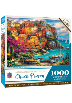 Puzzle 1000 Włochy, Cinque Teer, Chuk Pinson